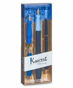 Kaweco - Perkeo Calligraphy Blue Set