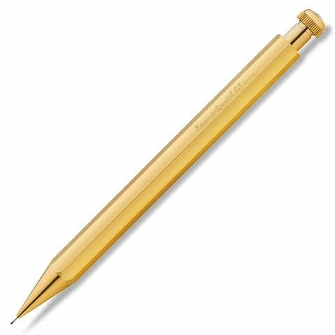 Kaweco - Push Pencil 0.5mm Brass 3 Kaweco - Push Pencil 0.5mm Brass