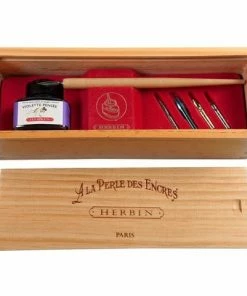 Jacques Herbin - La Perle Des Encres Calligraphy Set 7pce