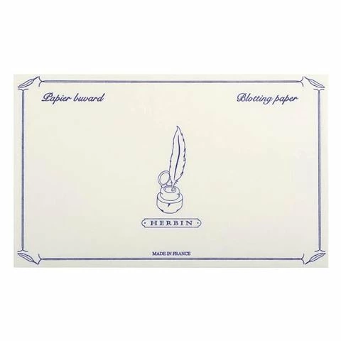 Jacques Herbin - Blotting Paper White Set 10pce 3 Jacques Herbin - Blotting Paper White Set 10pce