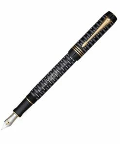 Parker® Parker - Duofold 100 L.E. Black Gold Trim Fountain Pen F