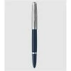 Parker® Parker - 51 Midnight Blue Chrome Trim Fountain Pen Med. Nib