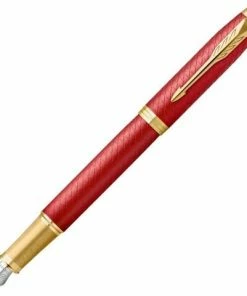 Parker® Parker - IM Premium Red Gold Trim Fountain Pen