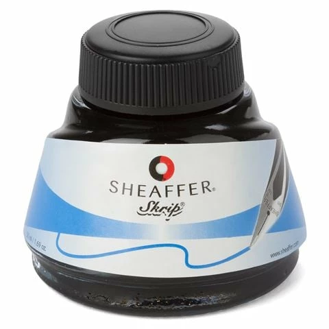 Sheaffer - Skrip Ink Bottle 50ml Blue 3 Sheaffer - Skrip Ink Bottle 50ml Blue