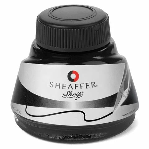 Sheaffer - Skrip Ink Bottle 50ml Black 3 Sheaffer - Skrip Ink Bottle 50ml Black