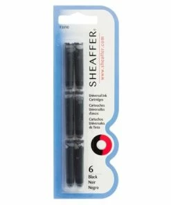 Sheaffer - Skrip Universal Ink Cartridge Set 6pce Black