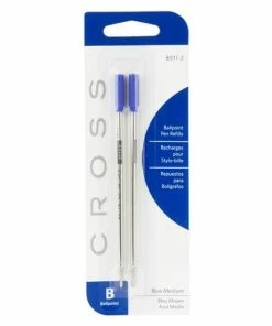 Cross® Cross - 8511 Ballpoint Refill Medium Blue Set 2pce