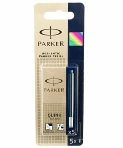 Parker® Parker - Quink Fountain Pen Cartridge Blue Black Set 5pce