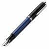 Pelikan - 805 Black & Blue Medium Nib Fountain Pen -Faber-Castell-shop 956061 Large